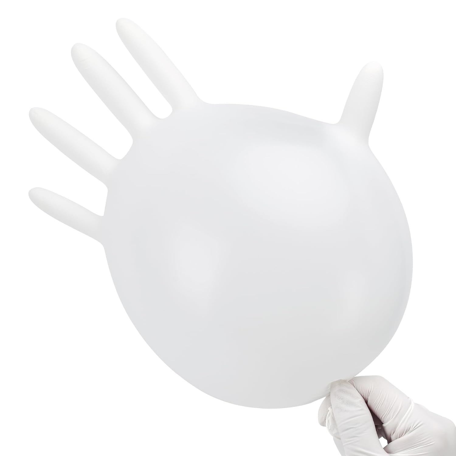 SwiftGrip Disposable Light-Duty Nitrile Exam Gloves 20x50 Case Pack - EN35W White - 3Mil - SchneiderDirect.com