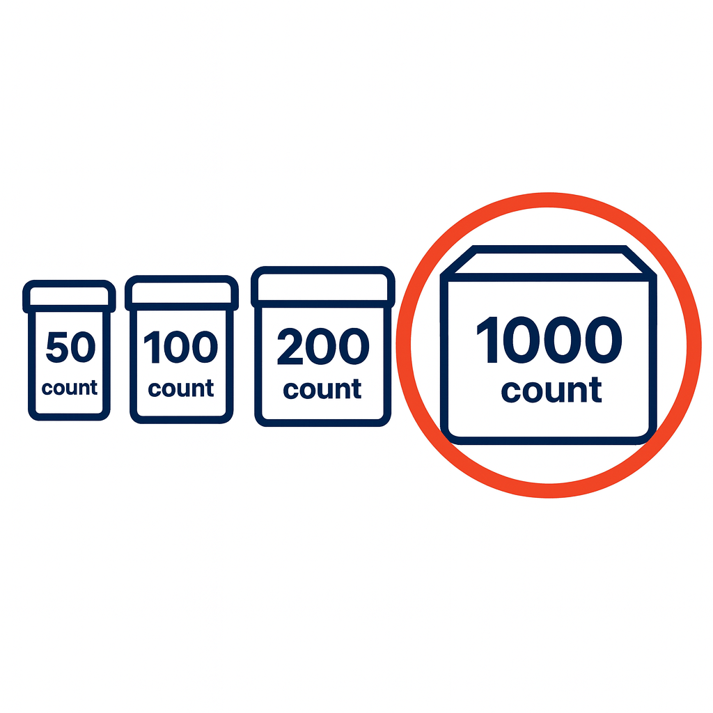 Paquete de guantes desechables de vinilo sintético para examen Schneider – Negro, 4 milésimas de pulgada, serie VSFK31, (10) cajas de 100 unidades (1000 unidades)