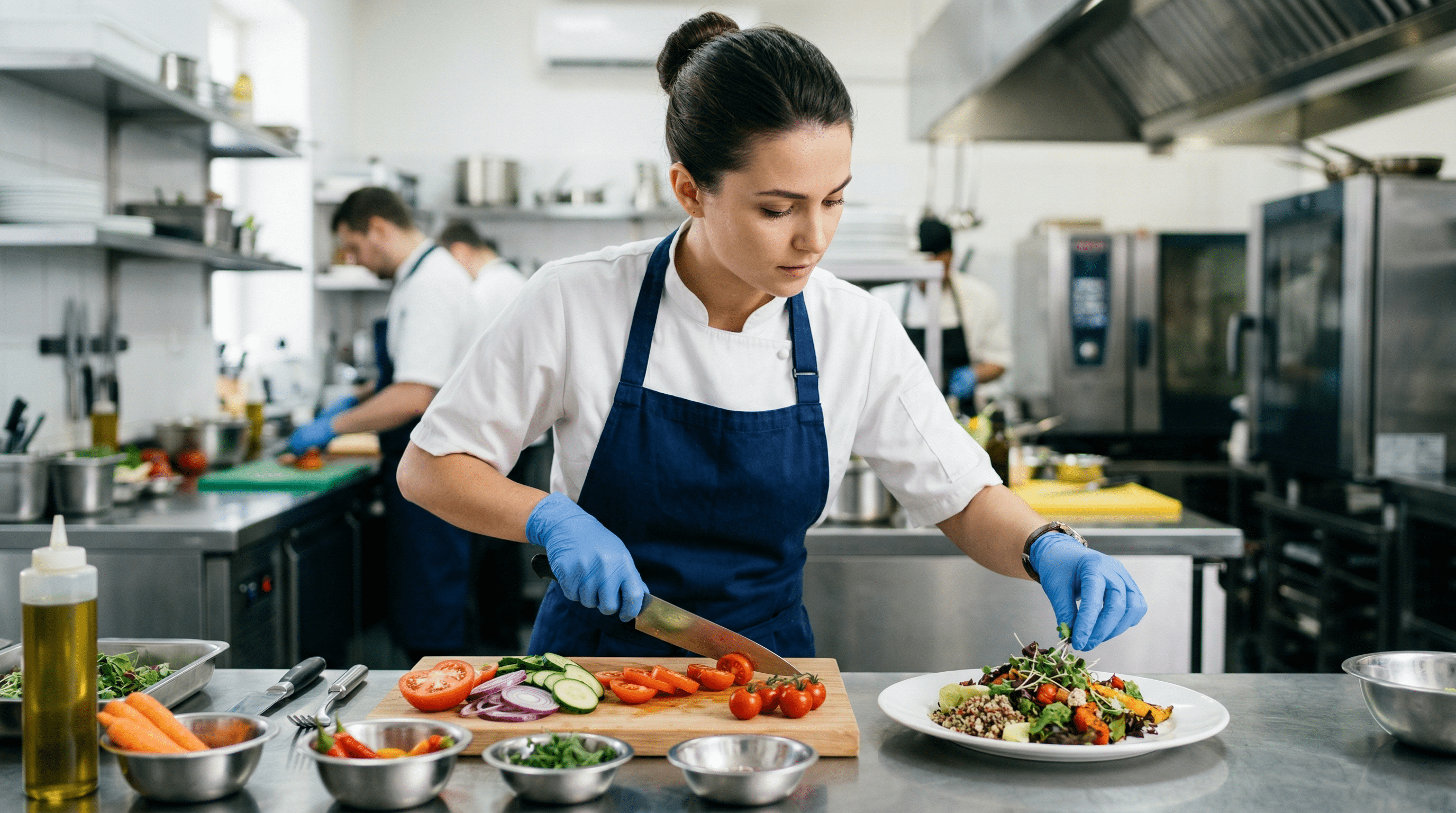 Powder-Free Nitrile Gloves — The Food Service Operator's Guide