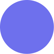 Solid purple circle on a white background