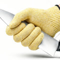 Safe & Savvy Cut Resistant Gloves, Level 5, Machine Washable, 1 Pair, Beige - (C310-E)
