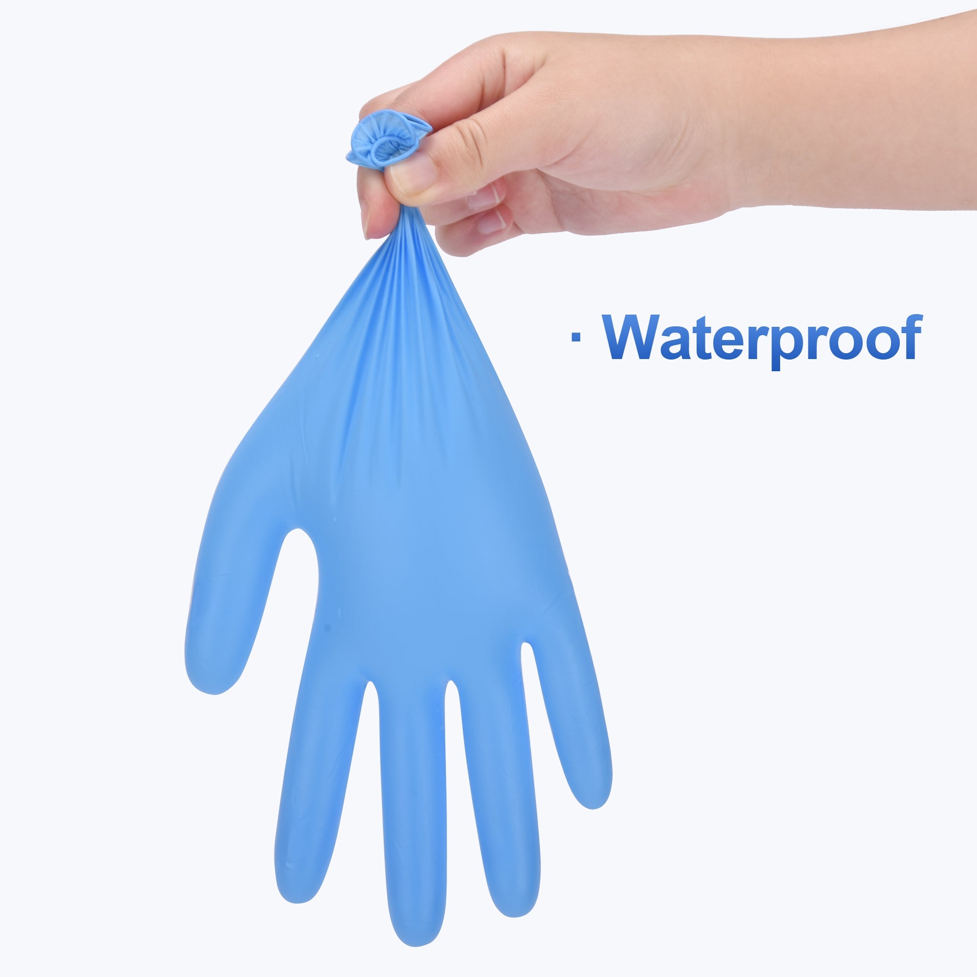 Schneider Vinyl 4Mil Disposable Gloves Blue - (VSFB30)