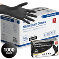 Guantes de nitrilo Schneider, 1,000 unidades, negros, 4 mil - (NBFK710X-C)
