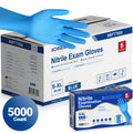 Guantes de nitrilo Schneider, 5000 unidades, azules, 4 mil - (NBFT700X-C)