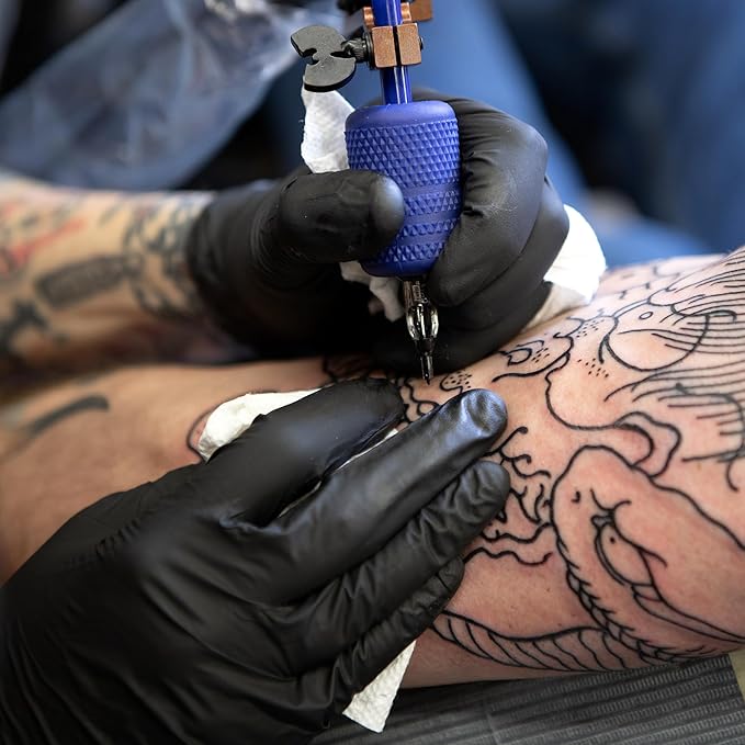 Schneider Nitrile Gloves Latex-Free 5Mil Disposable Gloves Black - (NBFK81) - SchneiderDirect.com