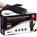 Schneider Nitrile Gloves Latex-Free 5Mil Disposable Gloves Black - (NBFK81) - SchneiderDirect.com