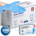 Schneider Vinyl Gloves, 5000 Count, Blue, 4Mil (VSFB30-C)