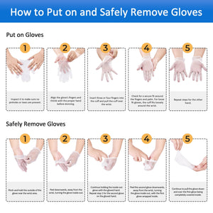 Schneider Disposable Vinyl Exam Gloves, Clear, VMFC20 Series (4 mil), 50ct Box image 14