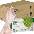 Swiftlite Disposable Vinyl Gloves Case Pack – Clear, 4 Mil, FV40C, (10) x 100 Count Boxes (1000 Count)