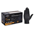 TitanFlex Disposable Heavy-Duty Industrial Nitrile Gloves Case Pack – Black, 8 Mil, HD45K Series, (10) x 100 Count Boxes (1000 Count)