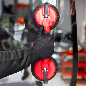 TitanFlex HD45K Heavy-Duty Black Nitrile Gloves - for auto repair