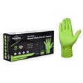 TitanFlex Disposable Heavy-Duty Industrial Nitrile Gloves Case Pack – Green, 8 Mil, HD45G Series, (20) x 50 Count Boxes (1000 Count)