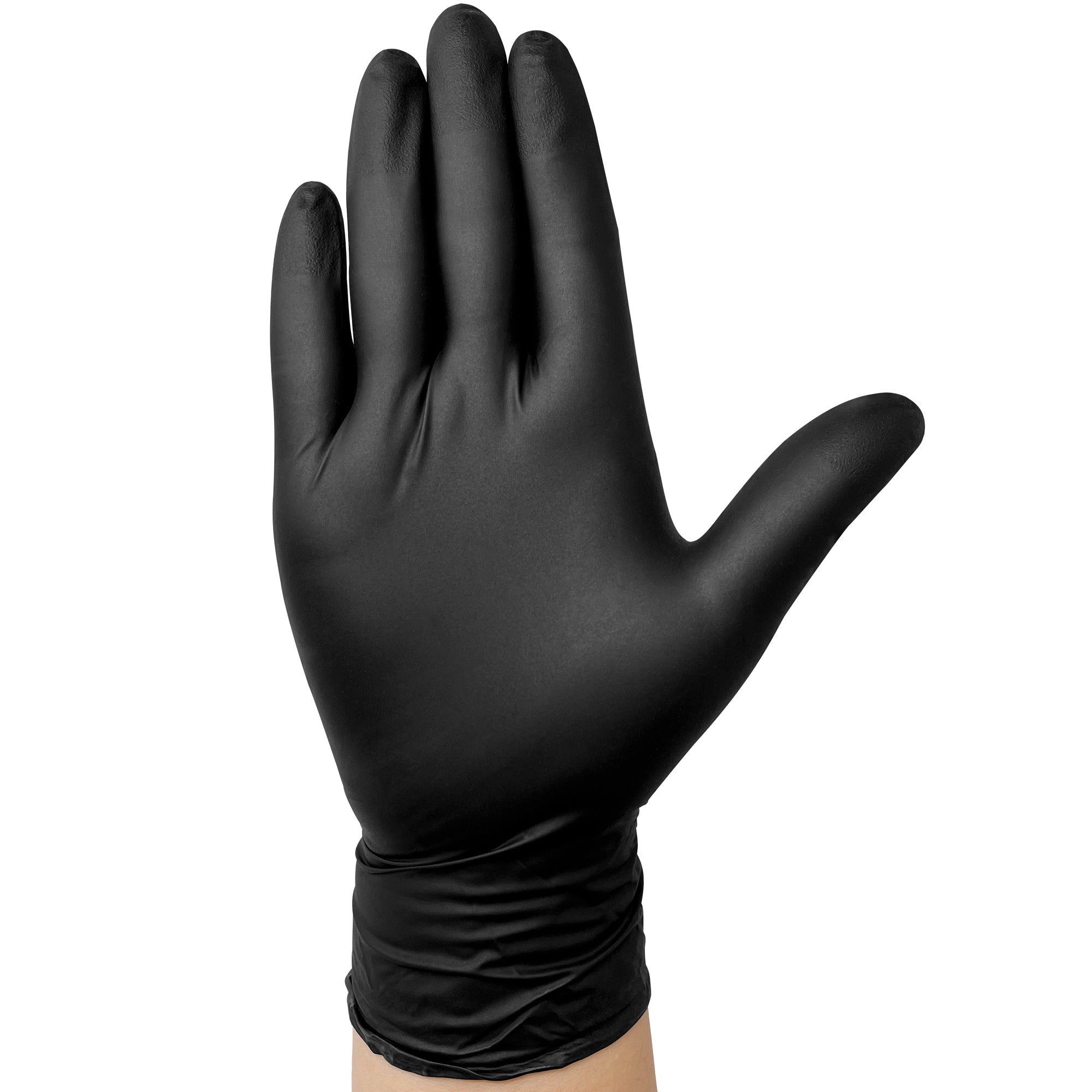 F2 Intec TitanFlex サイズL バインディング 黒　アルペン TitanFlex Nitrile 6Mil Disposable Gloves Black - (HD20K)