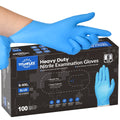 TitanFlex Nitrile Gloves, Latex-Free, 6Mil, Disposable Gloves, Blue, HD20B, 100 Count, Large